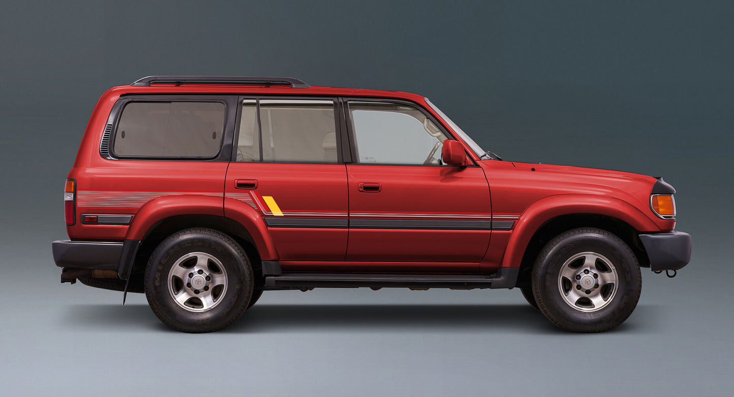RAMSGATE BODY DECAL KIT : 1994-1997 J80 TOYOTA LAND CRUISER (WAGON)
