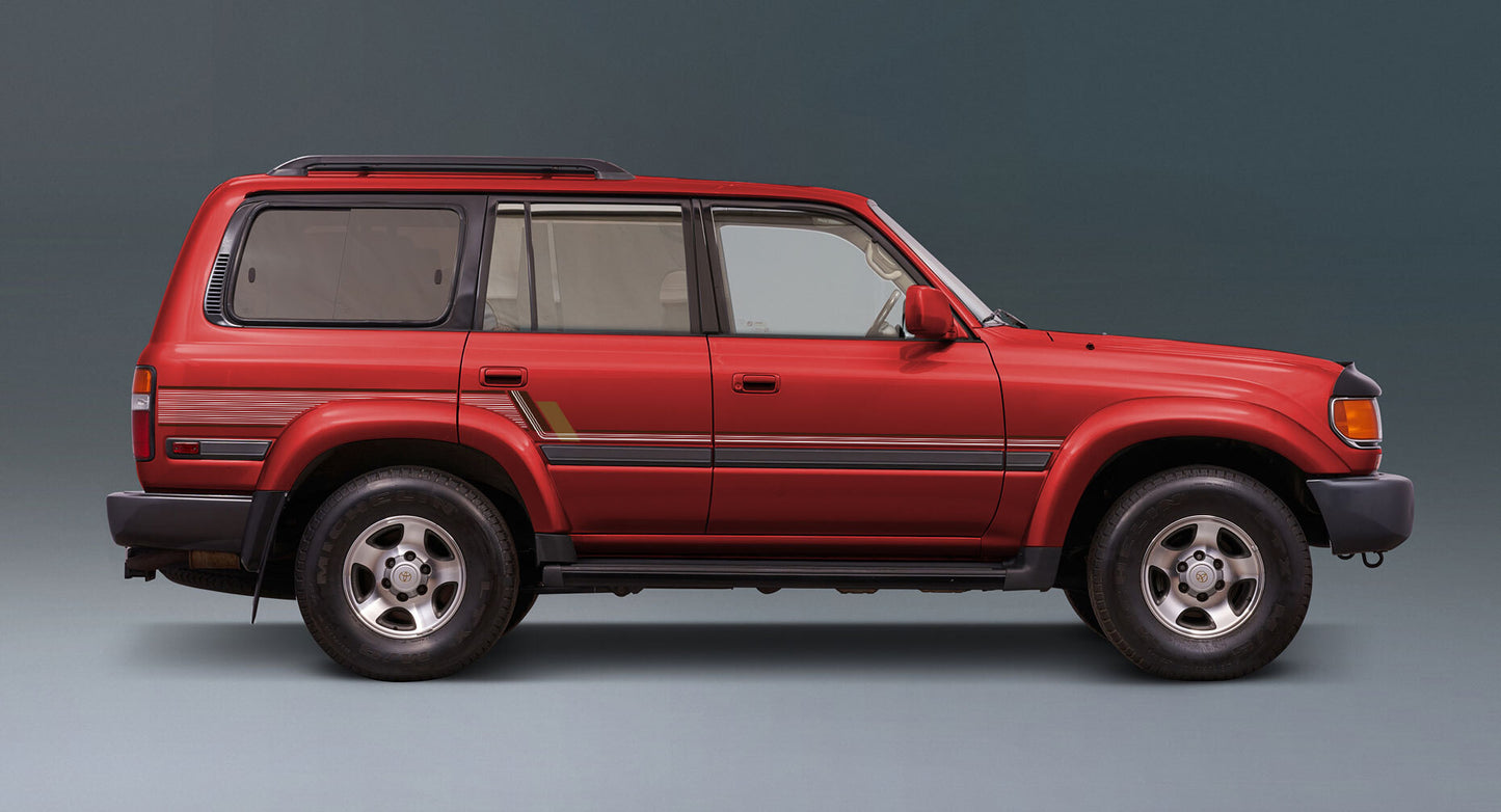 RAMSGATE BODY DECAL KIT : 1994-1997 J80 TOYOTA LAND CRUISER (WAGON)