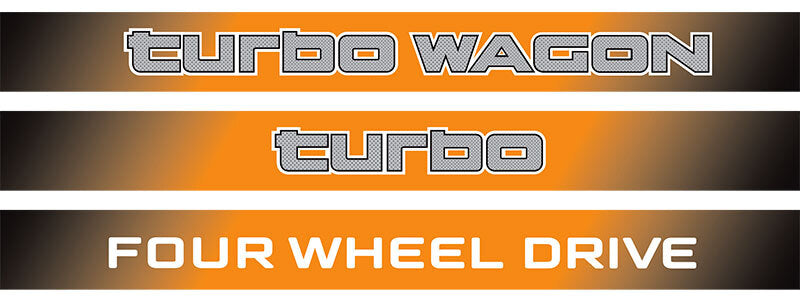 TALBOT BODY DECAL KIT : J70/J71/BUNDERA SWB LAND CRUISER