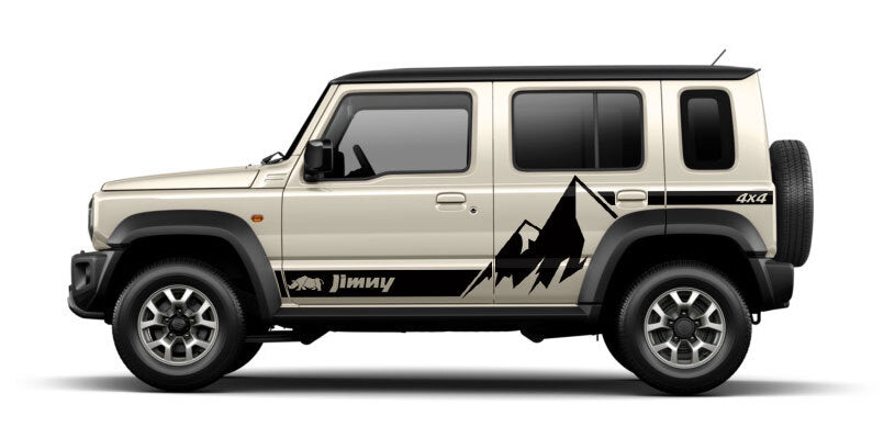 KOSCIUSZKO BODY DECAL KIT : SUZUKI JIMNY XL WAGON (JC74)