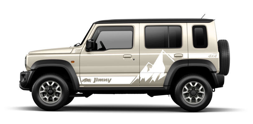 KOSCIUSZKO BODY DECAL KIT : SUZUKI JIMNY XL WAGON (JC74)