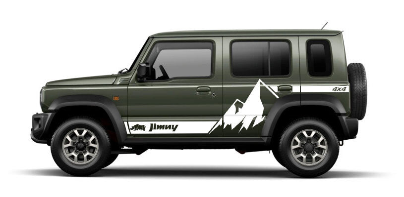 KOSCIUSZKO BODY DECAL KIT : SUZUKI JIMNY XL WAGON (JC74)