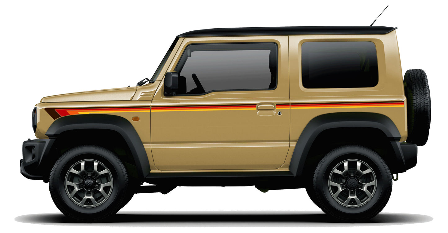 BROOME BODY DECAL KIT : SUZUKI JIMNY (JB64/JB74)