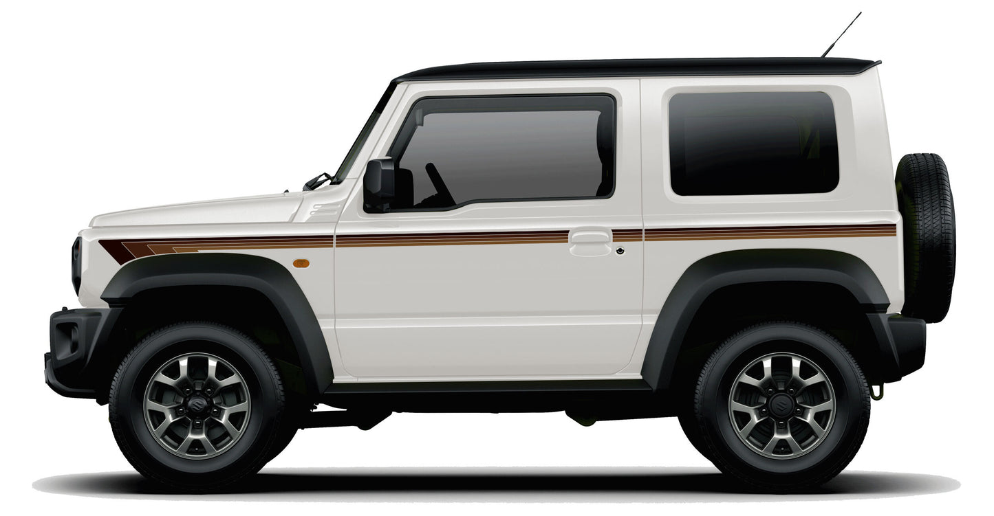 BROOME BODY DECAL KIT : SUZUKI JIMNY (JB64/JB74)