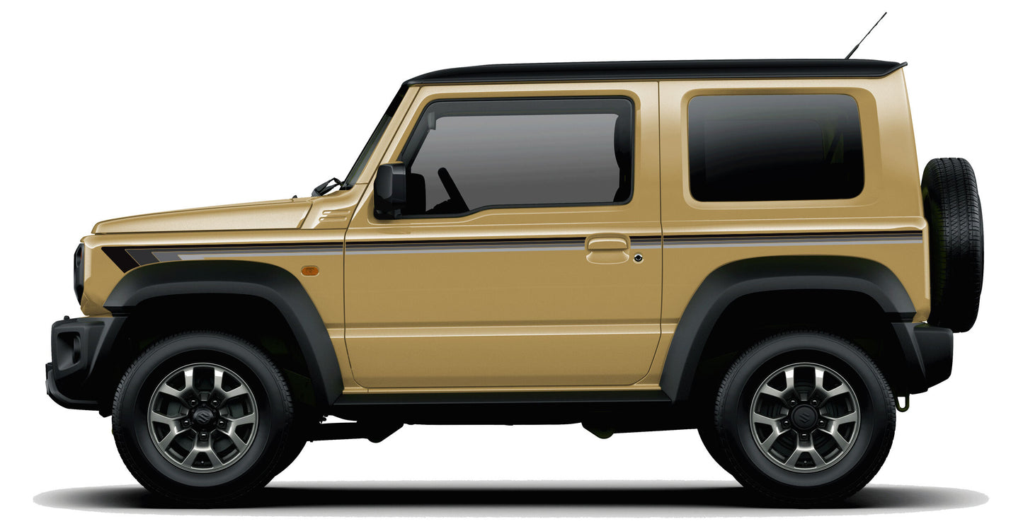 BROOME BODY DECAL KIT : SUZUKI JIMNY (JB64/JB74)