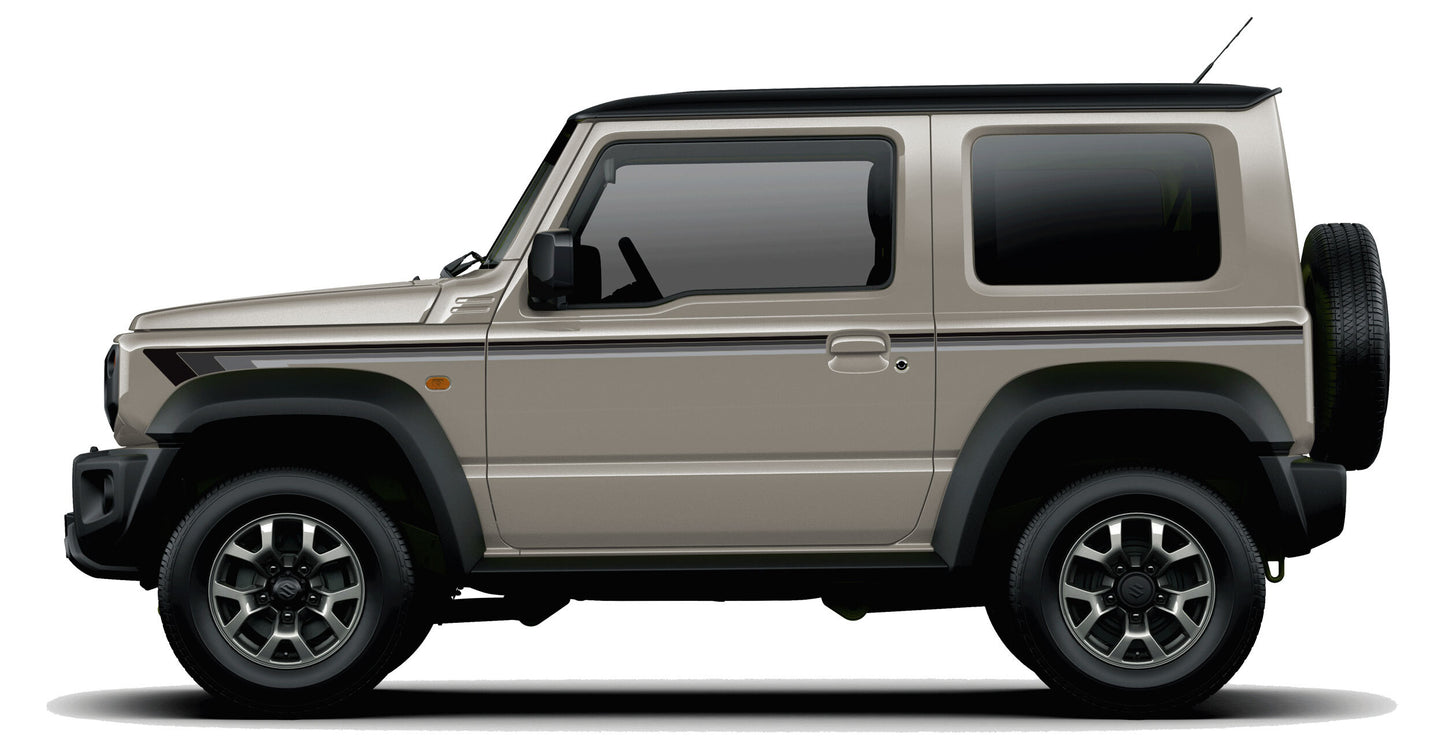 BROOME BODY DECAL KIT : SUZUKI JIMNY (JB64/JB74)