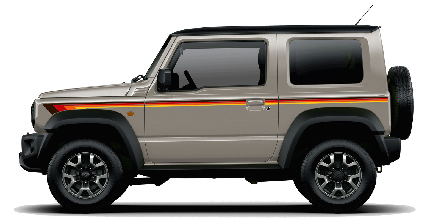 BROOME BODY DECAL KIT : SUZUKI JIMNY (JB64/JB74)