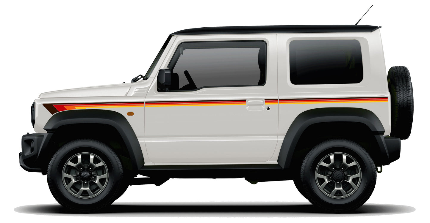 BROOME BODY DECAL KIT : SUZUKI JIMNY (JB64/JB74)