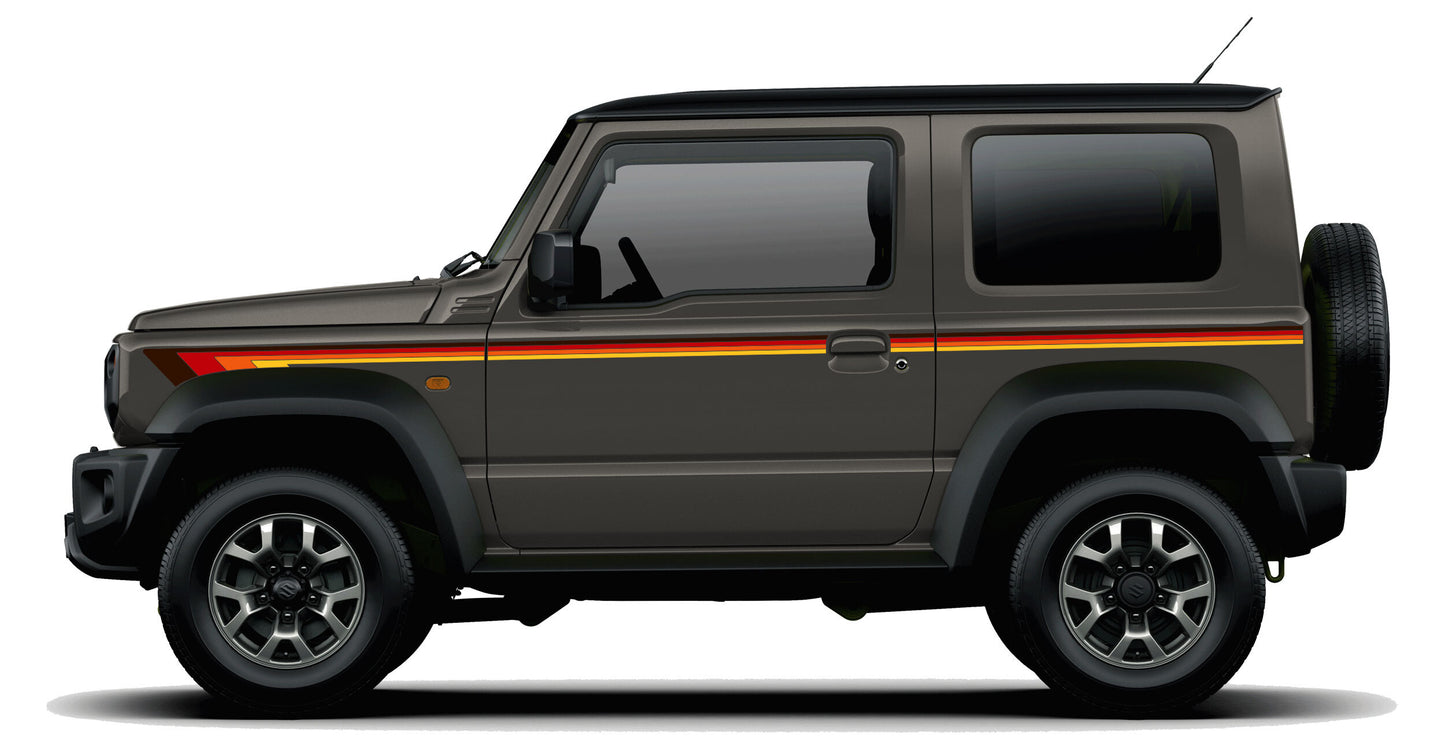 BROOME BODY DECAL KIT : SUZUKI JIMNY (JB64/JB74)