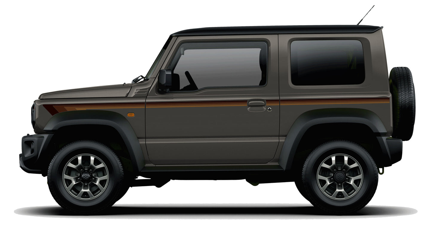 BROOME BODY DECAL KIT : SUZUKI JIMNY (JB64/JB74)