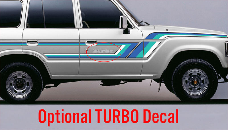 TANAMI BODY DECAL KIT : TOYOTA LAND CRUISER J60
