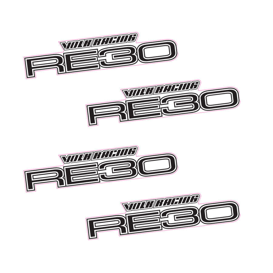 WHEEL RESTORATION DECAL SET : RAY'S VOLK RE30