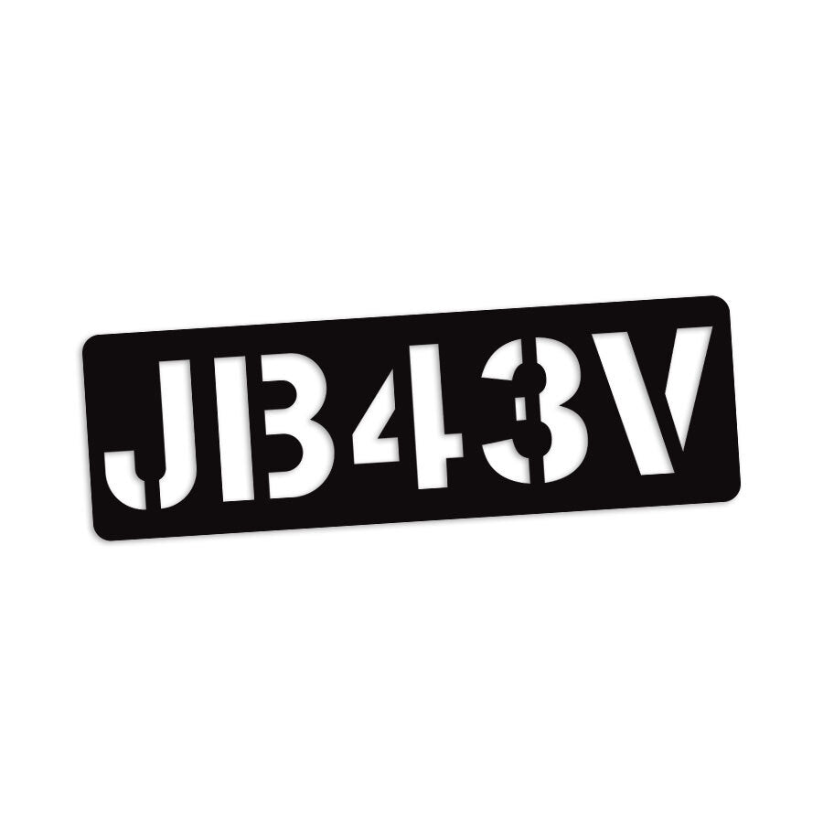 REPRODUCTION JB43V BODY DECAL : SUZUKI JIMNY