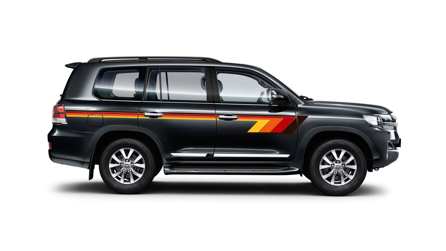 BROOME BODY DECAL KIT : 200-SERIES TOYOTA LAND CRUISER