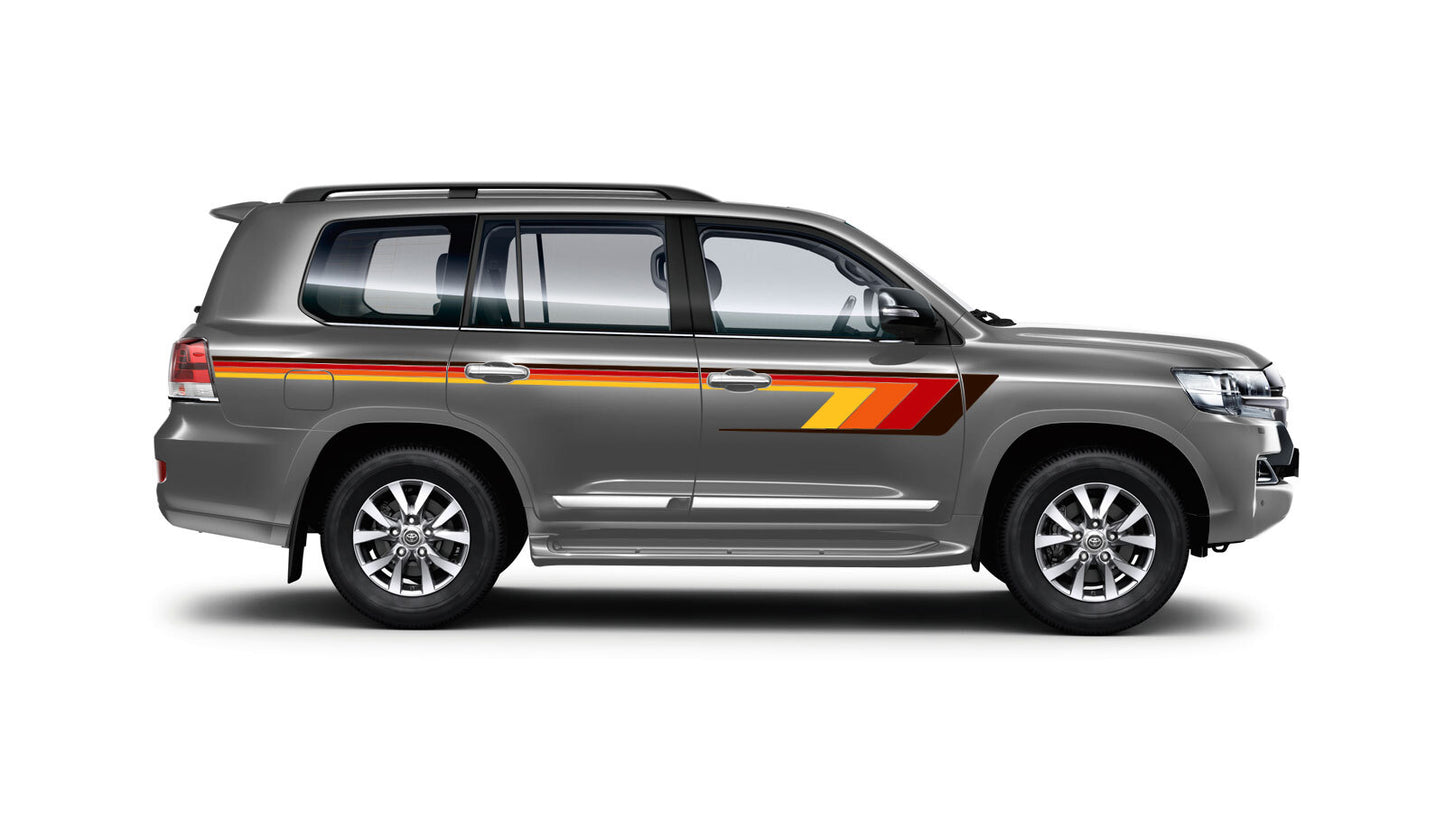 BROOME BODY DECAL KIT : 200-SERIES TOYOTA LAND CRUISER