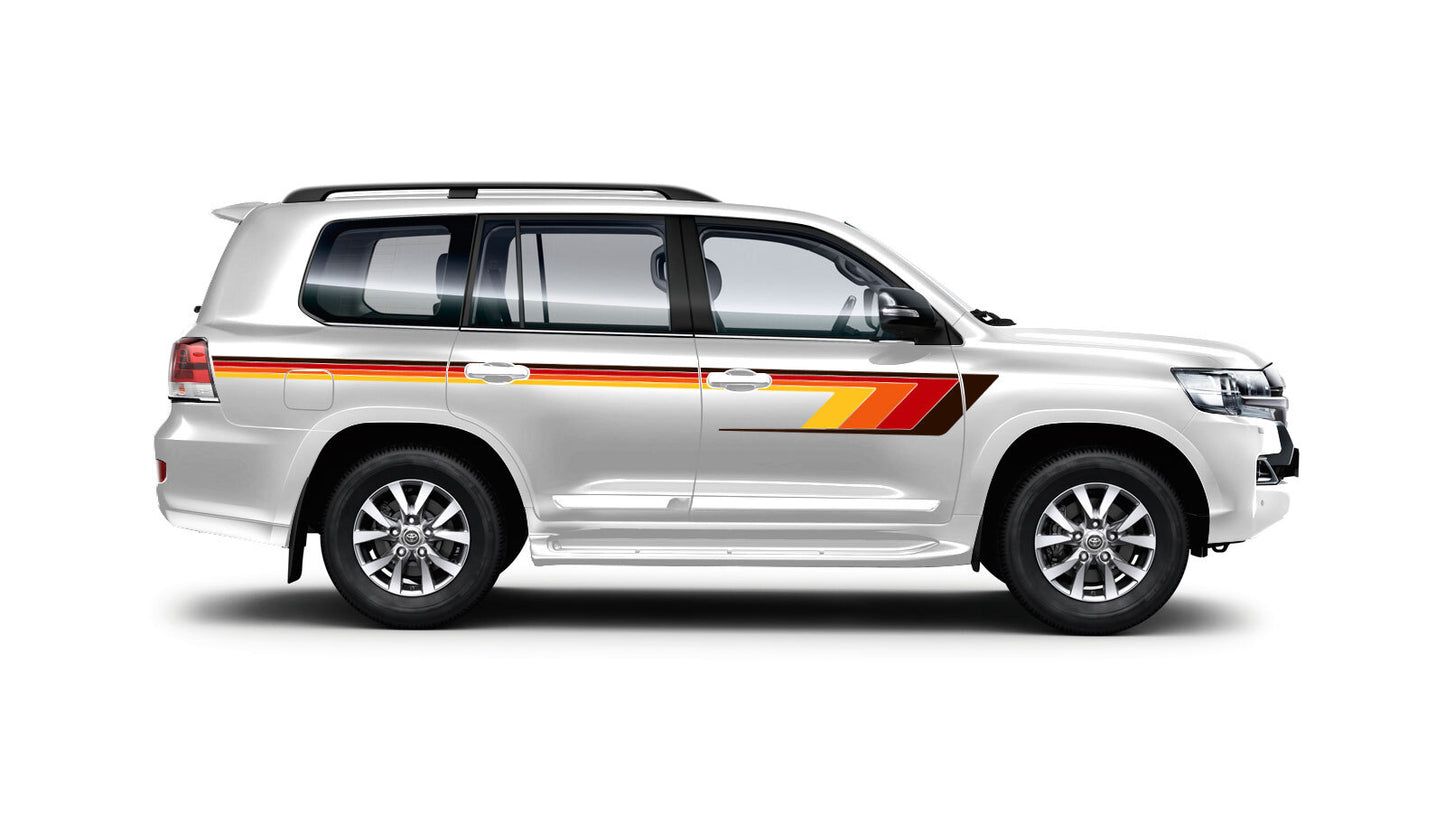 BROOME BODY DECAL KIT : 200-SERIES TOYOTA LAND CRUISER