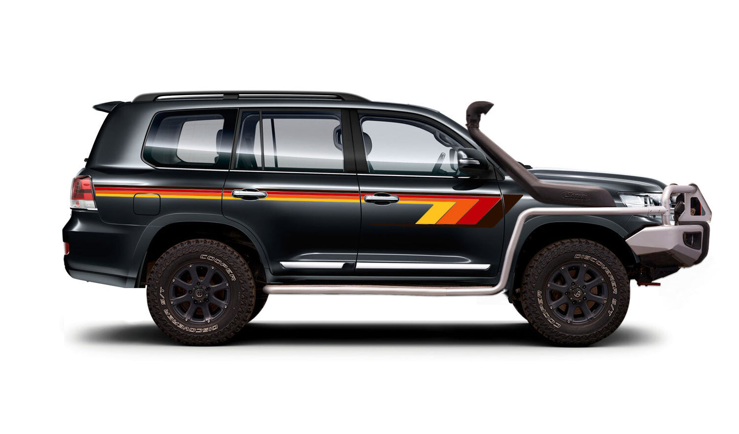 BROOME BODY DECAL KIT : 200-SERIES TOYOTA LAND CRUISER