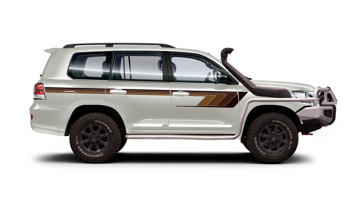 BROOME BODY DECAL KIT : 200-SERIES TOYOTA LAND CRUISER