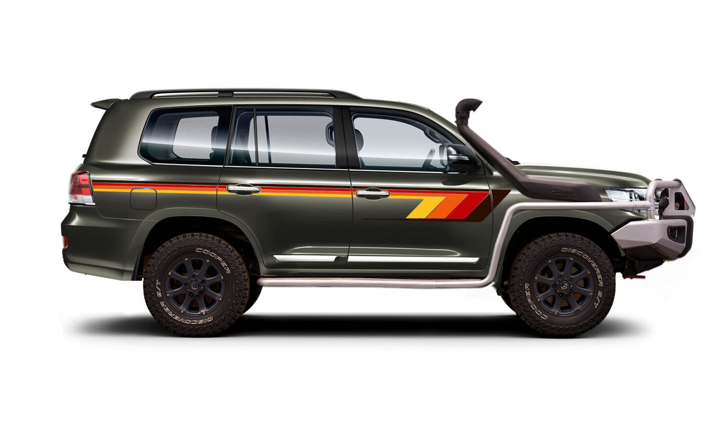 BROOME BODY DECAL KIT : 200-SERIES TOYOTA LAND CRUISER