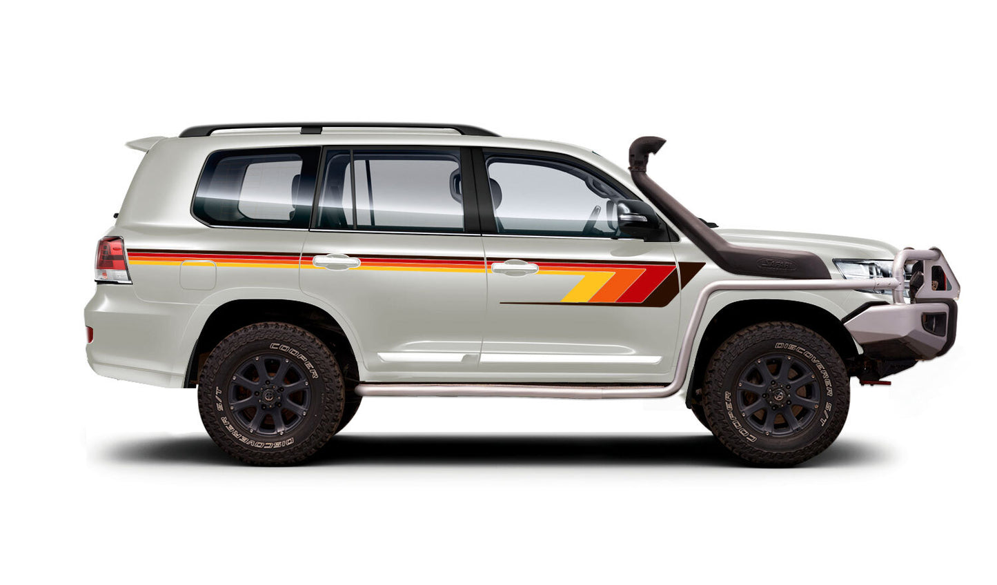 BROOME BODY DECAL KIT : 200-SERIES TOYOTA LAND CRUISER