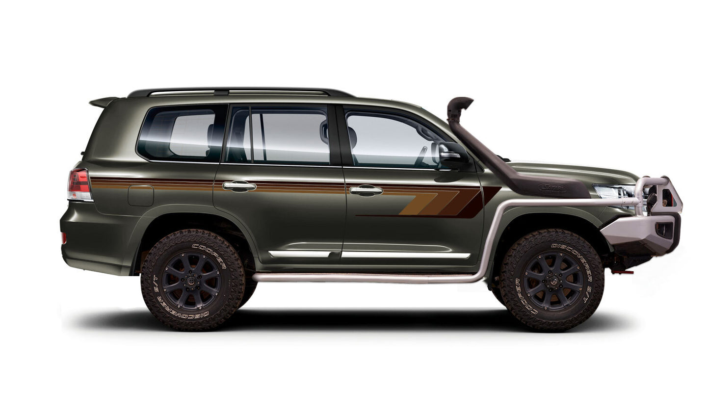 BROOME BODY DECAL KIT : 200-SERIES TOYOTA LAND CRUISER