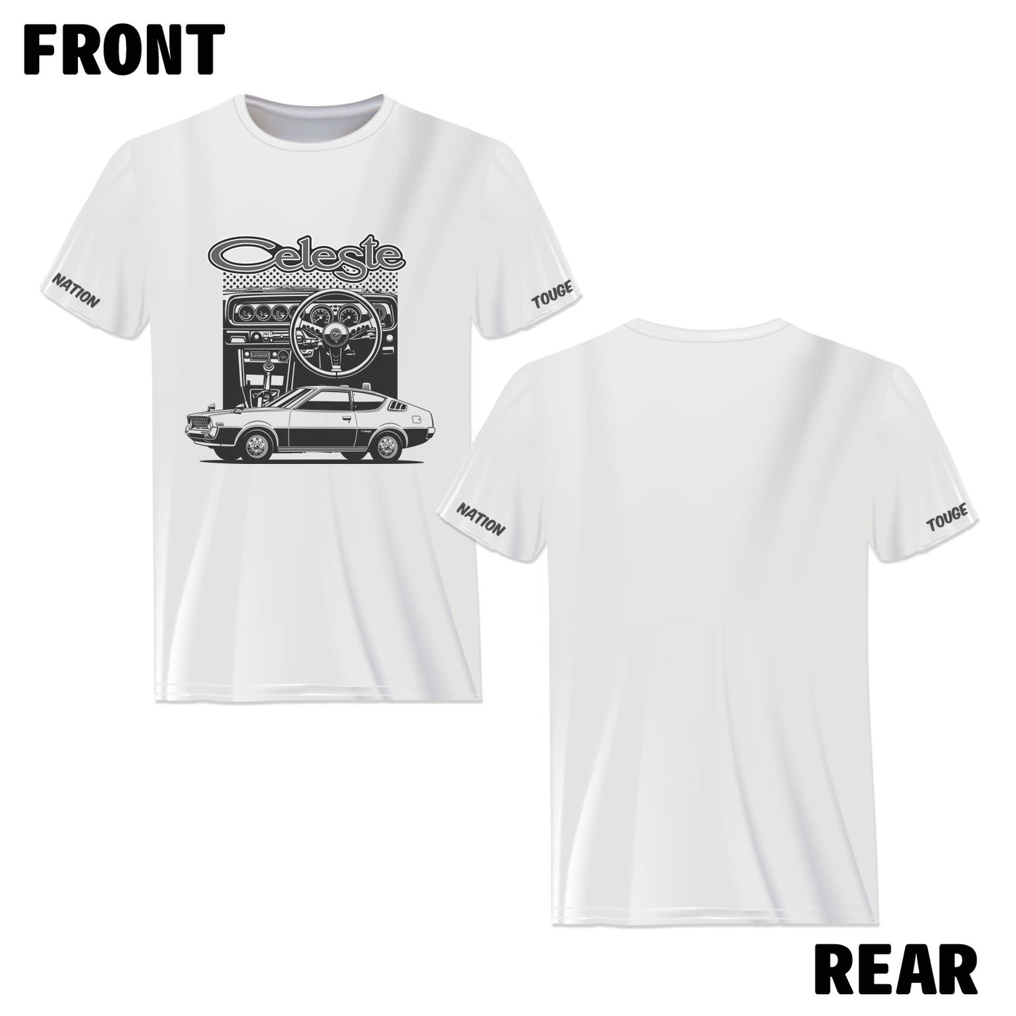 TRIBUTE-SERIES T-SHIRT : MITSUBISHI CELESTE