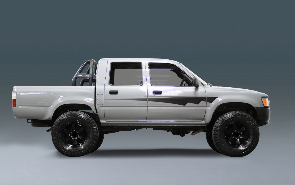 DUBBO BODY STRIPE KIT : TOYOTA HILUX (1988-1997)