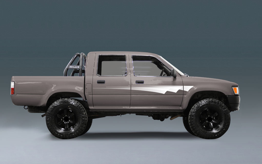DUBBO BODY STRIPE KIT : TOYOTA HILUX (1988-1997)