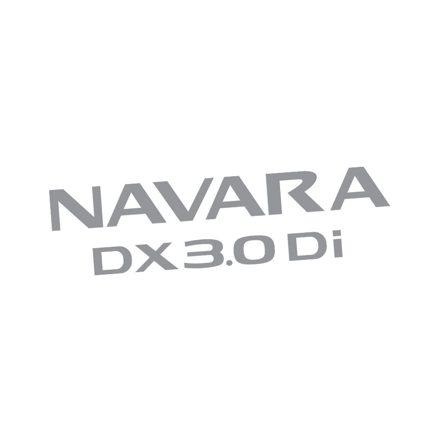 DX 3.0 DI DOOR DECAL : NISSAN NAVARA (D21/D22)
