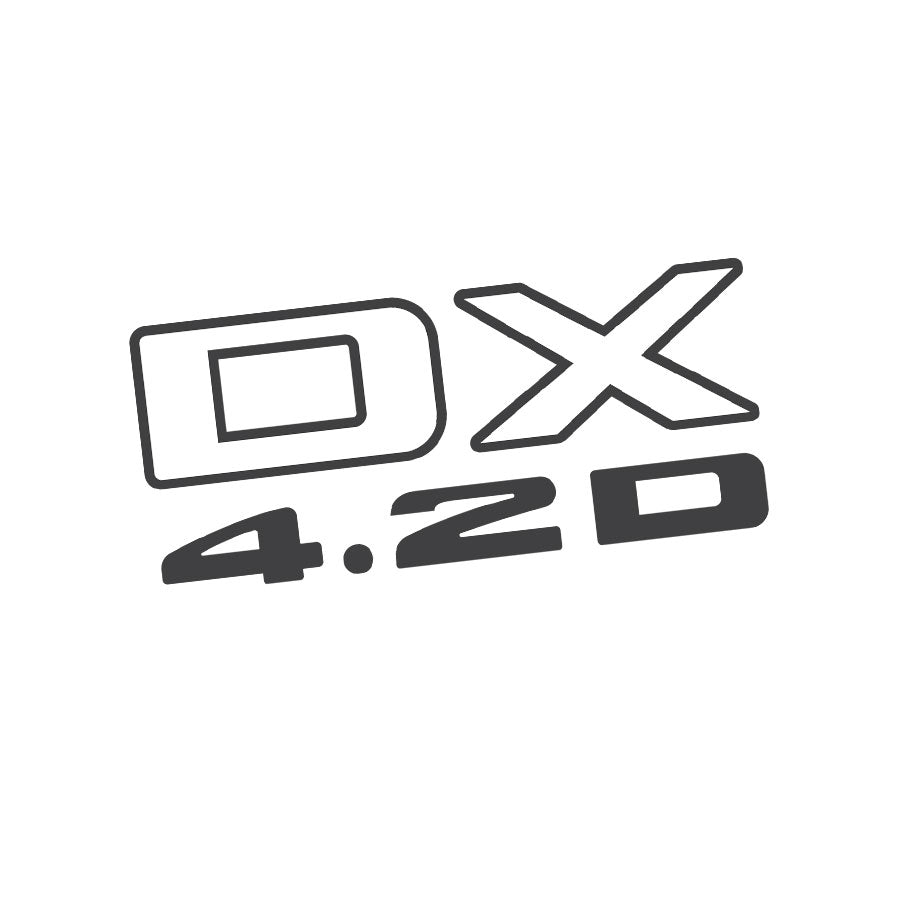 DX 4.2D DOOR DECAL : GQ NISSAN PATROL UTILITY