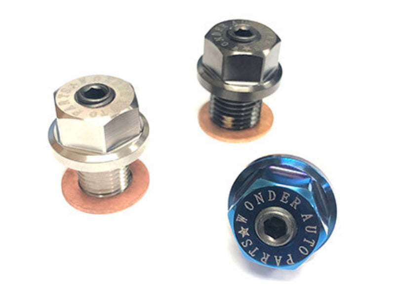 TITANIUM ENGINE OIL DRAIN PLUG