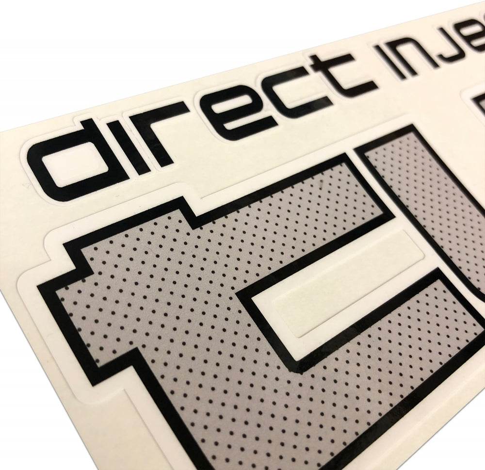 DIRECT INJECTION TURBO TAILGATE DECAL : 60-SERIES LAND CRUISER