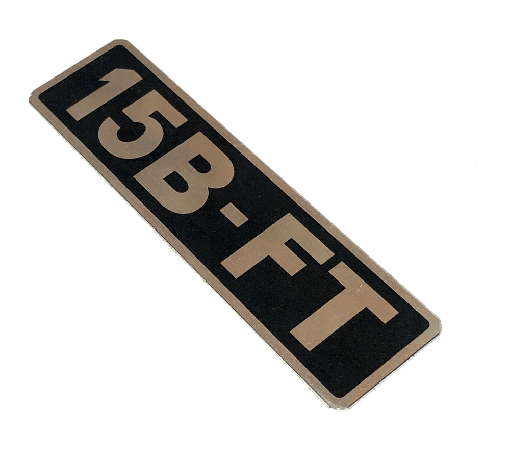 ENGINE NAMEPLATE : 15B-FT (#11291-58030)