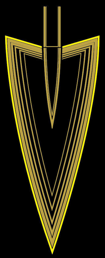PLYMOUTH ARROW GT HOOD DECAL