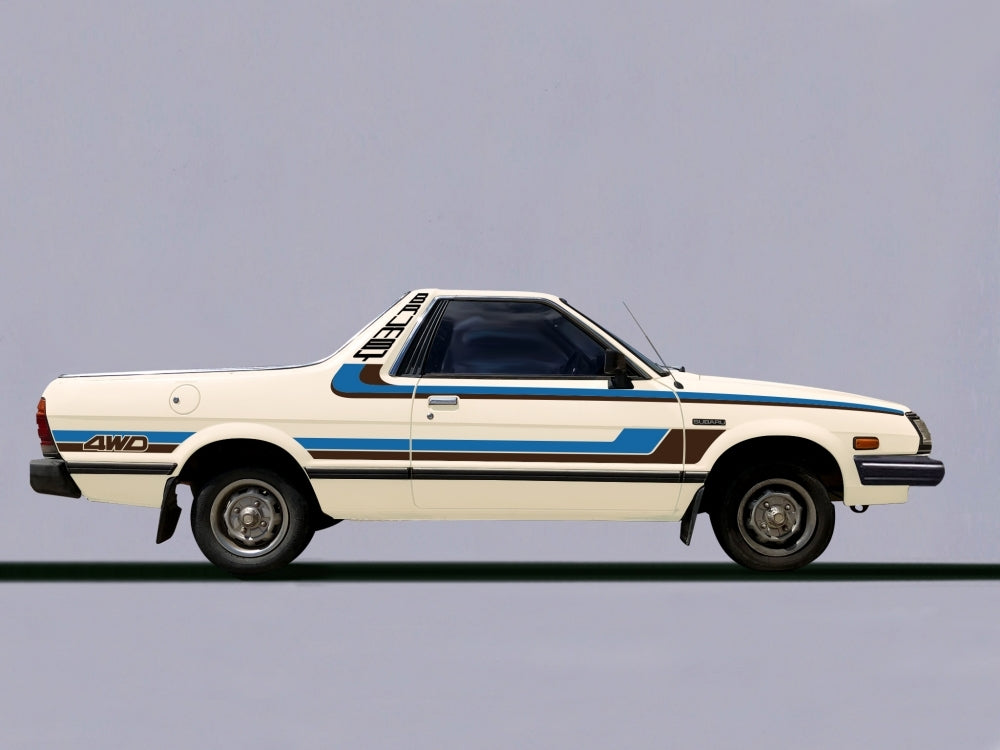 HOUSTON BODY DECAL KIT : SUBARU BRUMBY / BRAT