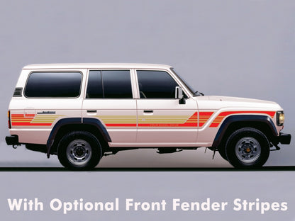 TOWNSVILLE BODY decal KIT : J60 TOYOTA LAND CRUISER