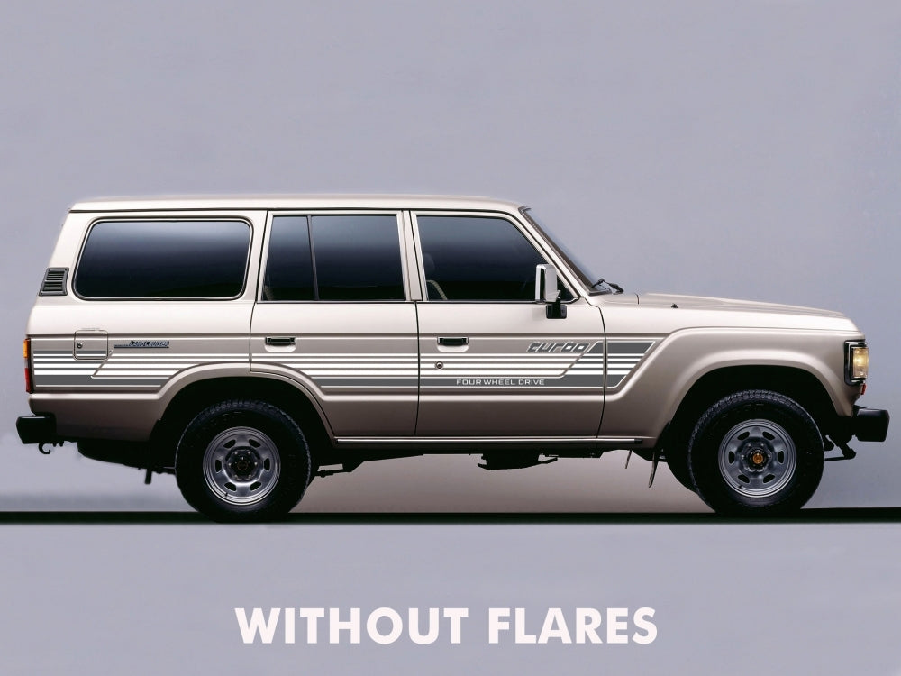 TOWNSVILLE BODY decal KIT : J60 TOYOTA LAND CRUISER