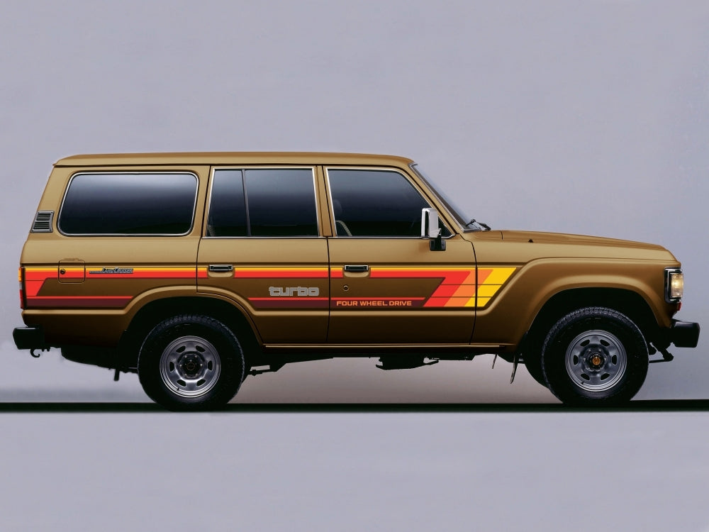 TWEED BODY DECAL  KIT : TOYOTA LAND CRUISER J60