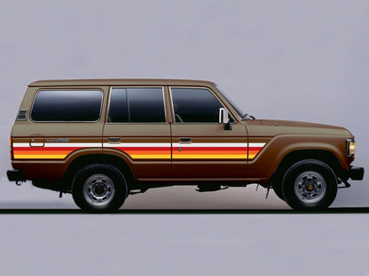 KAKADU BODY DECAL KIT : TOYOTA LAND CRUISER 60-SERIES