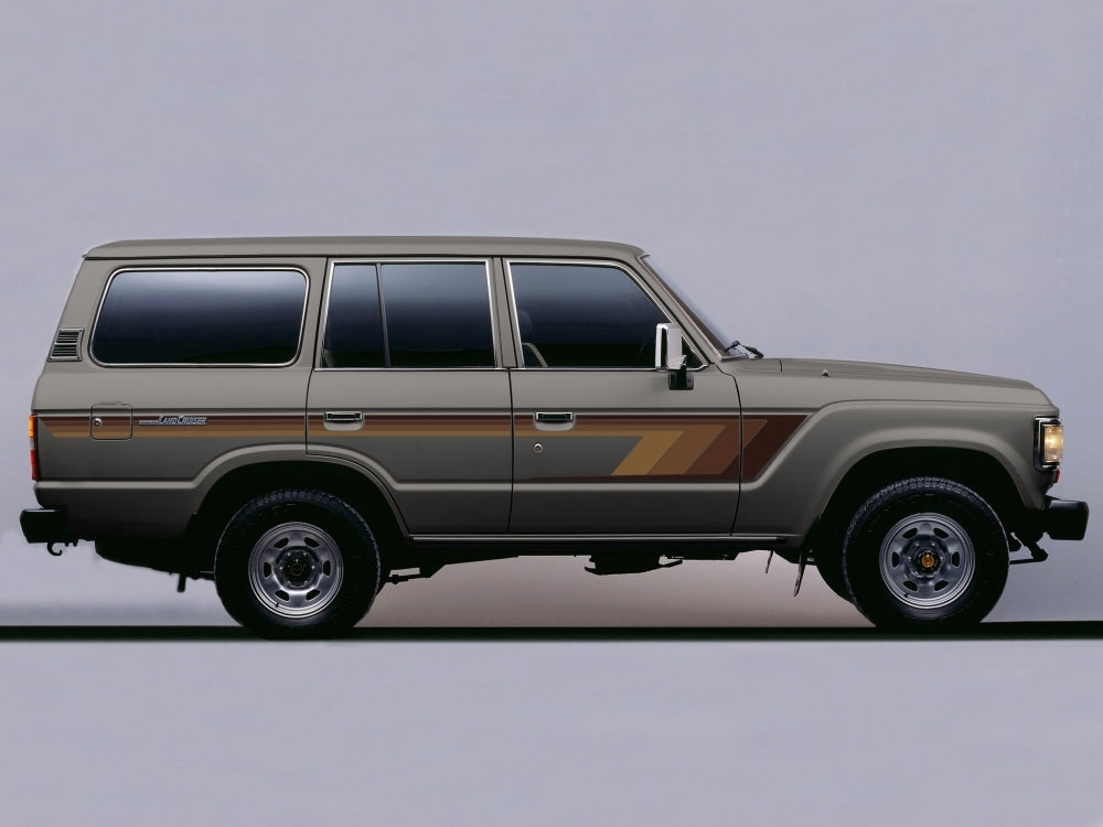 BROOME BODY DECAL  KIT : J60-SERIES TOYOTA LAND CRUISER