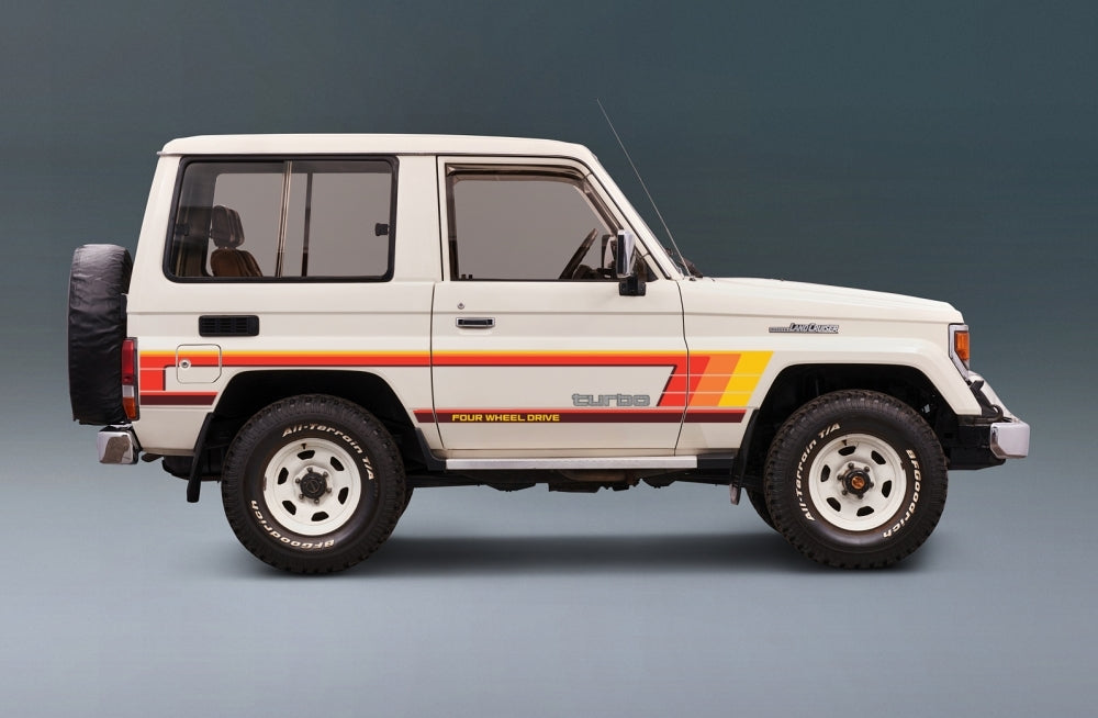 TWEED BODY DECAL KIT : BJ70/BJ71/BUNDERA SWB LAND CRUISER