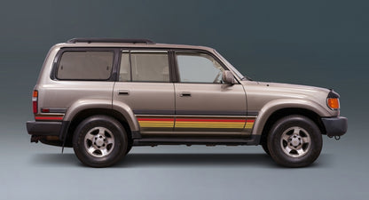 JABIRU BODY DECAL  KIT : 1994-1997 J80 TOYOTA LAND CRUISER (WAGON)