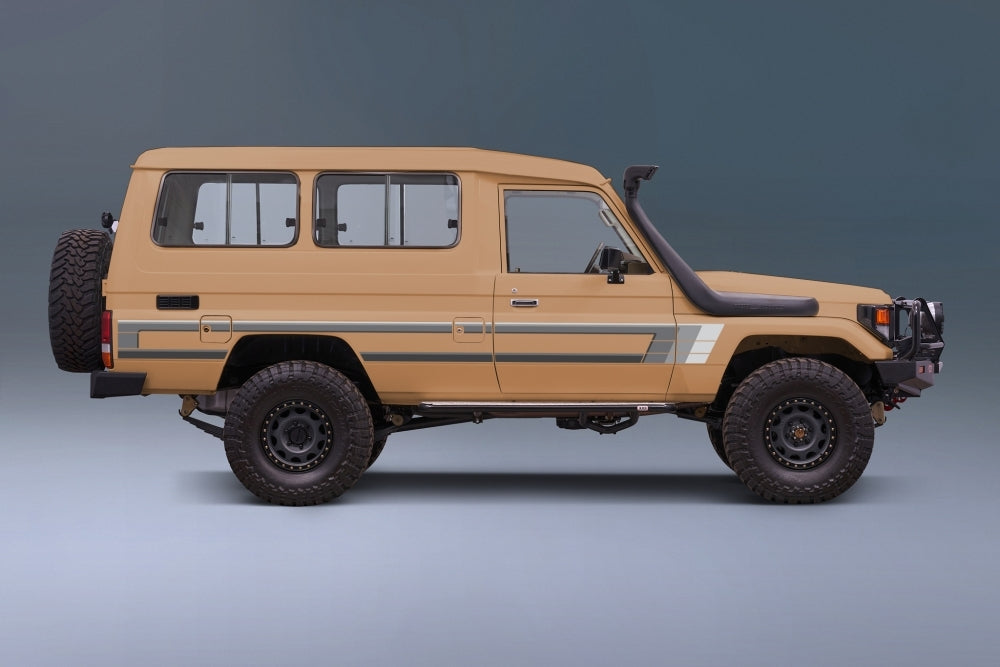 TWEED BODY DECAL  KIT : J75-SERIES TOYOTA LAND CRUISER (TROOP CARRIER)