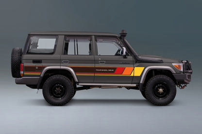 COBAR BODY DECAL KIT : J76-SERIES TOYOTA LAND CRUISER (WAGON)