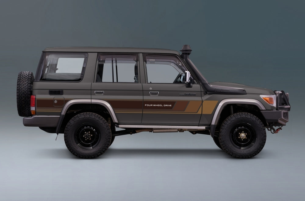 COBAR BODY DECAL KIT : J76-SERIES TOYOTA LAND CRUISER (WAGON)