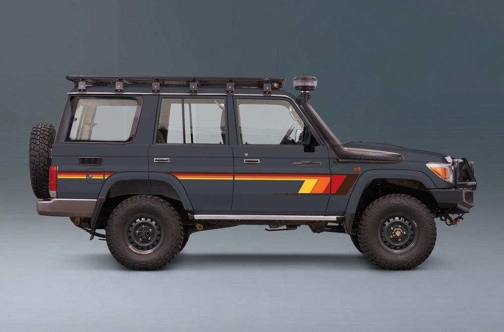 BROOME BODY DECAL  KIT : J76-SERIES TOYOTA LAND CRUISER (WAGON)
