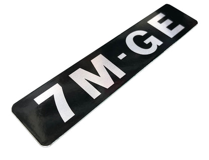 ENGINE NAMEPLATE : 7M-GE (#11291-42030)