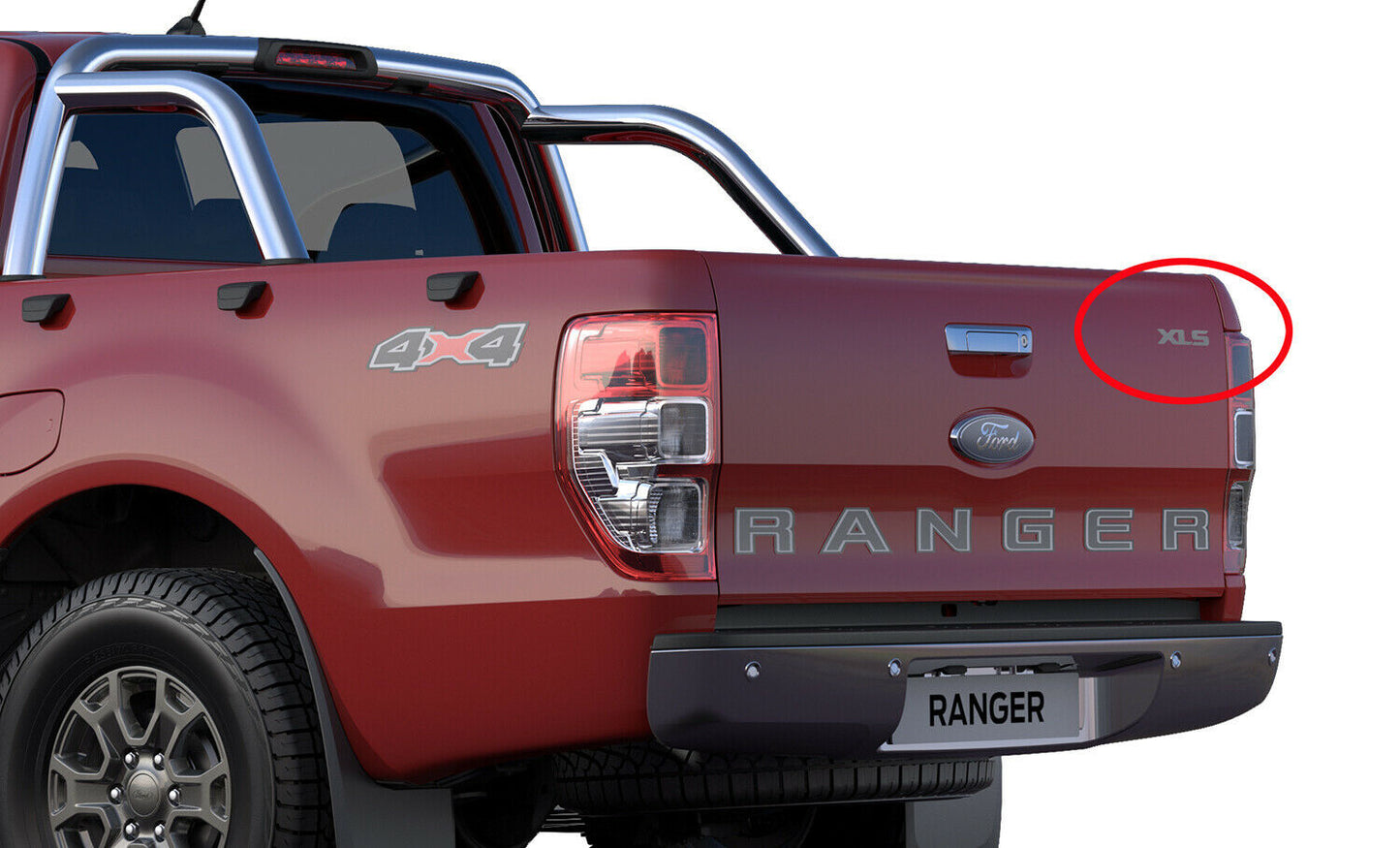 FORD RANGER TAILGATE DECAL : XLS (2015-2018)