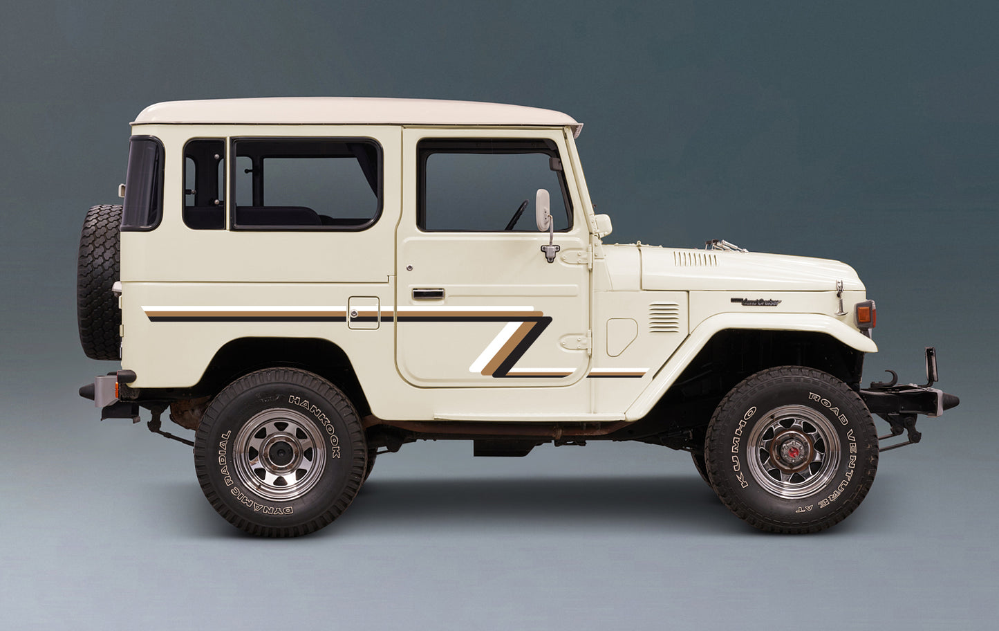 KYOTO BODY DECAL KIT : J40-SERIES TOYOTA LAND CRUISER (SWB)