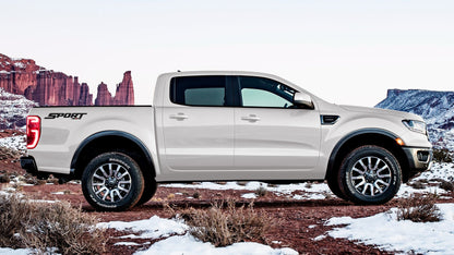 FORD RANGER SPORT 4x4 SIDE OF TUB DECAL SET : DARK GREY